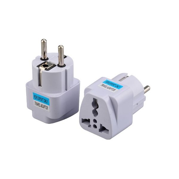 Combo phích cắm điện chuyển đổi 3 chấu sang 2 chấu