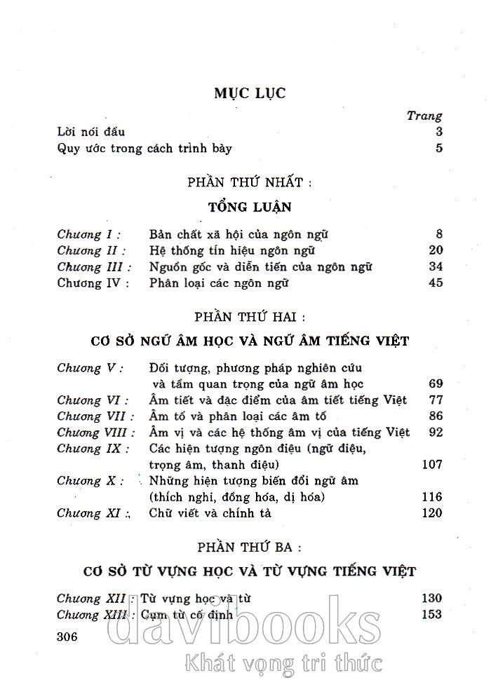 Cơ sở ngôn ngữ học và tiếng việt