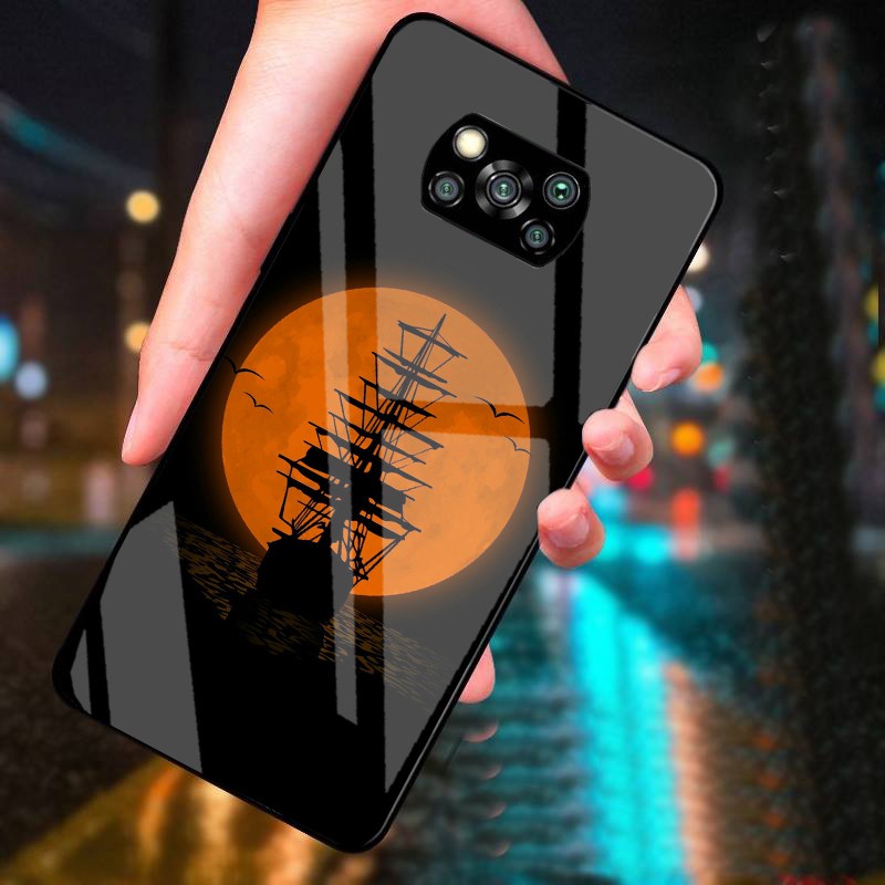 Ốp lưng hình Xiaomi poco x3 / poco x3 pro ép kính chống bể