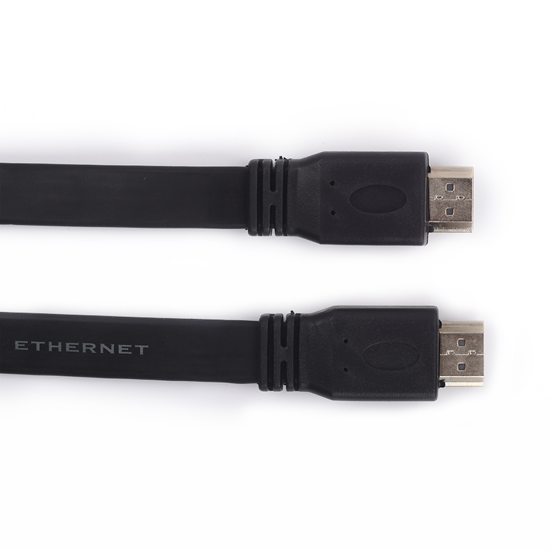 Dây cáp HDMI 2 đầu có Ethernet tốc độ cao dạng dẹt dài 10 mét