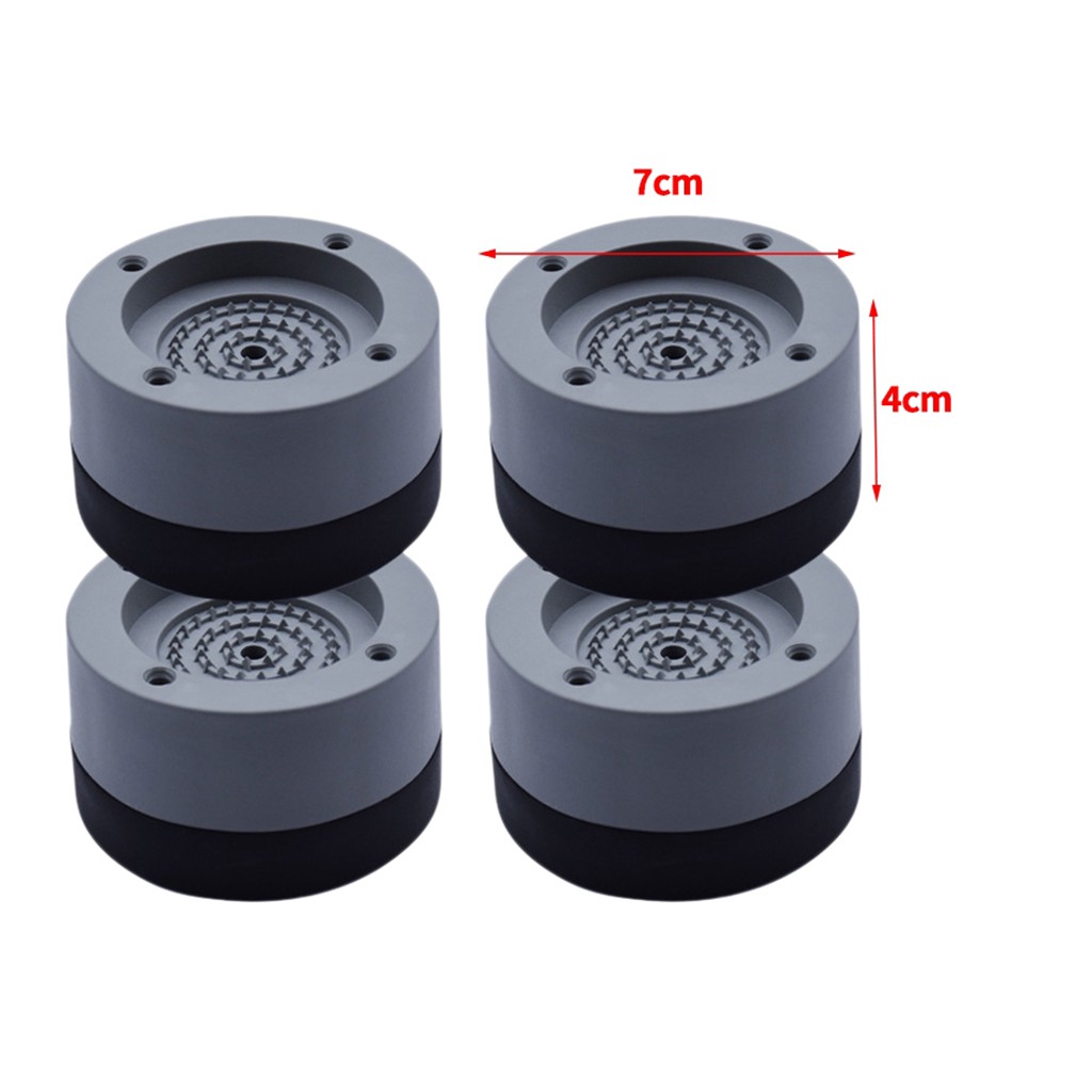 Bộ 4 Đế Chống Rung Máy Giặt Silicon Cao Cấp