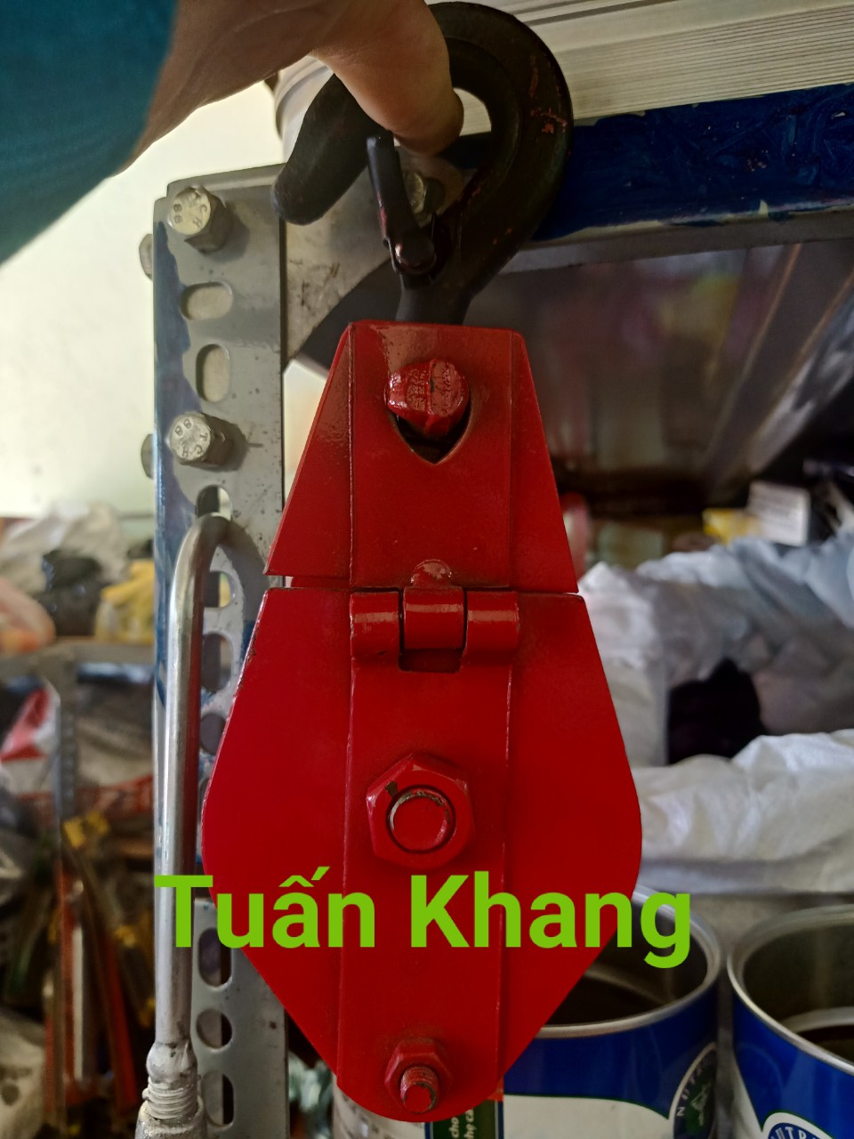 Ròng rọc treo 500kg ( ròng rọc kéo tay)