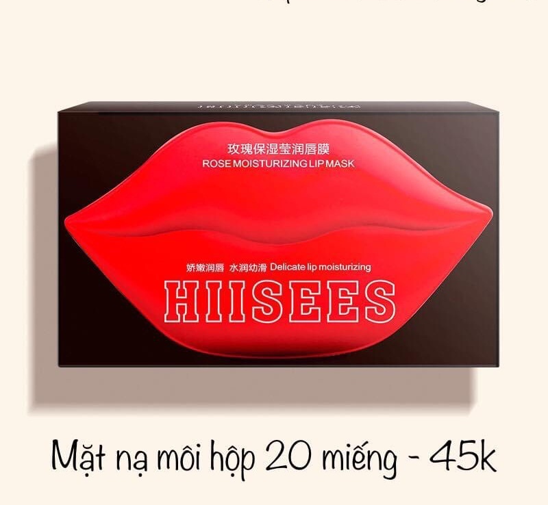 Hũ Mặt Nạ Dưỡng Hồng Môi Hộp 20 Miếng giá rẻ