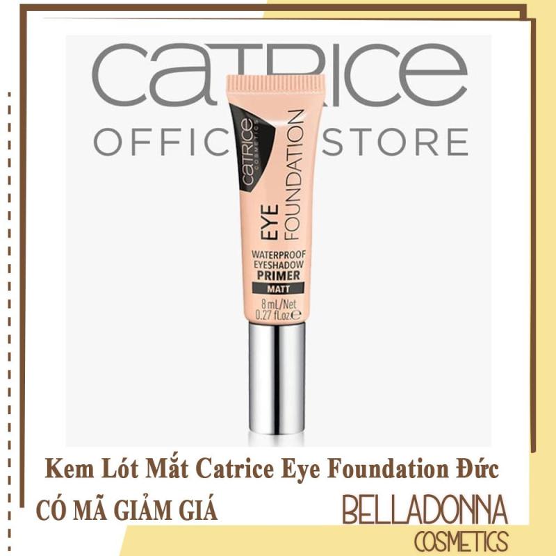 Kem Lót Mắt Catrice Eye Foundation Waterproof Eyeshadow Primer Matt 8ml #010 As Strong As You Are giá rẻ
