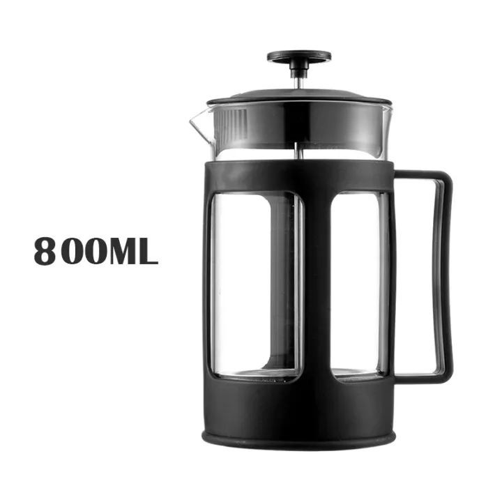 Romoss Bình pha cafe ấm trà Pha trà chuẩn kiểu Pháp Bình cafe,Bình Pha Cafe Kiểu Pháp 350ml/ 600ml - Bình pha cà phê french press - Dùng để pha trà hay cà phê theo phương pháp French press ép cà phê - Thiết kế tinh gọn, hiện đại - Chất liệu cao c