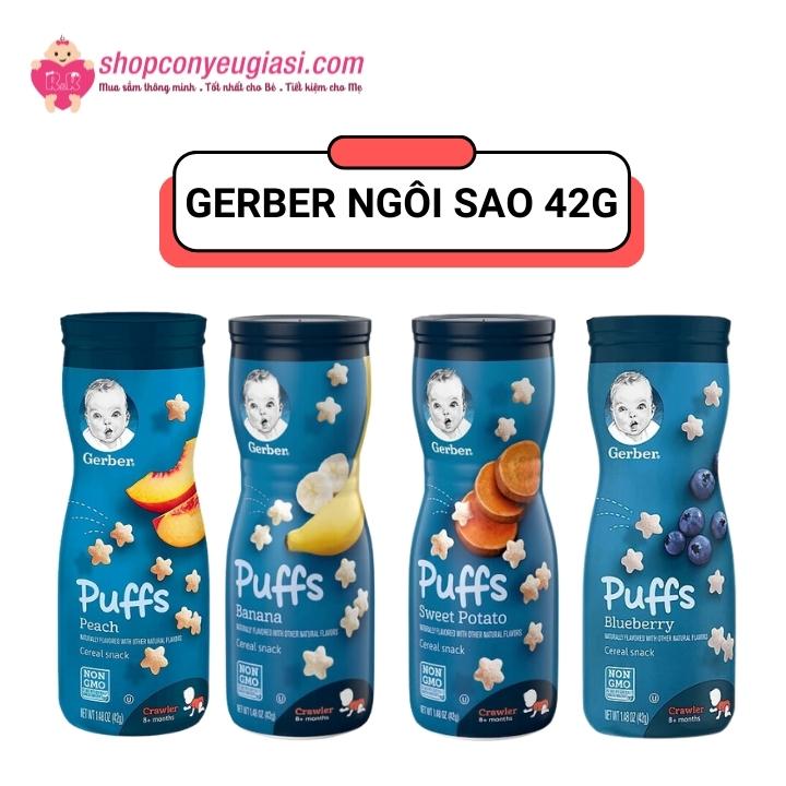 Bánh Ăn Dặm Gerber Cho Bé Từ 7 Tháng - Đủ Vị