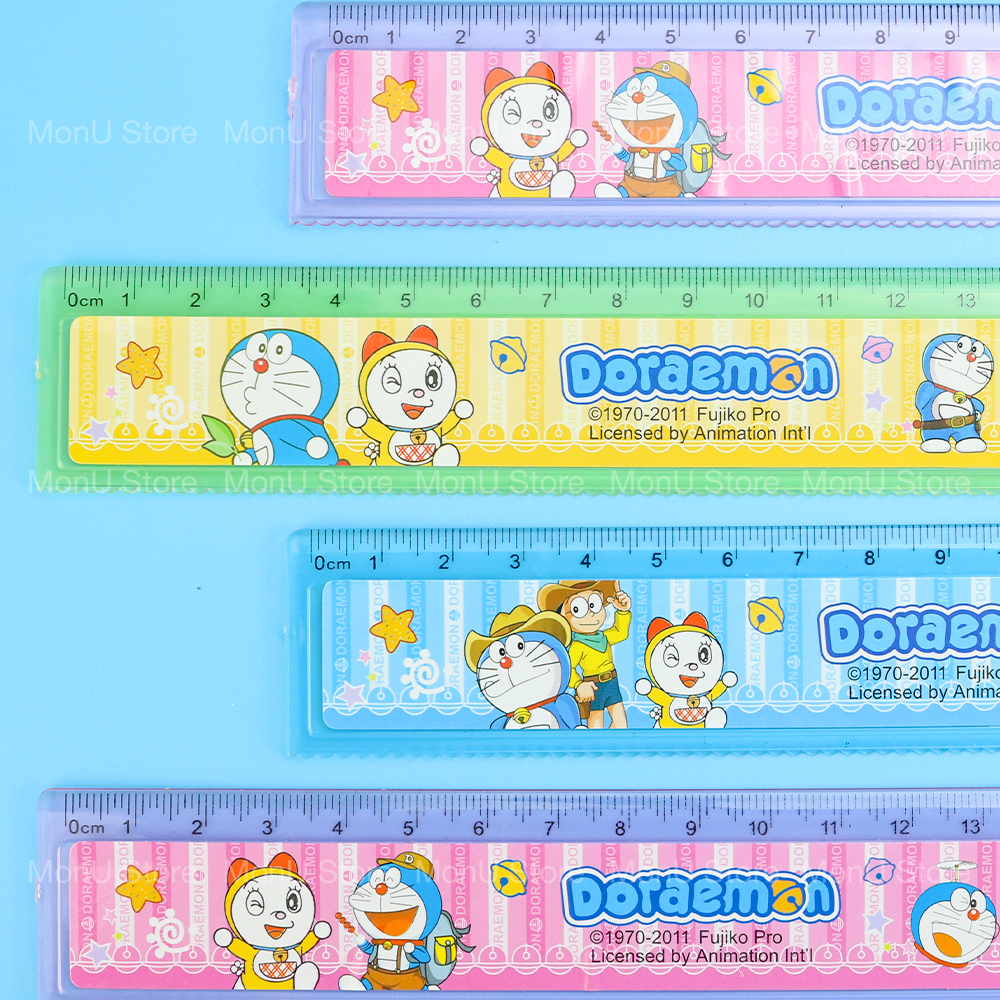 Thước kẻ 15cm DORAEMON DOREMON dễ thương cute TooYoo BK00366