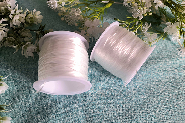 5m cước lụa co giản 0.8mm xỏ vòng tay
