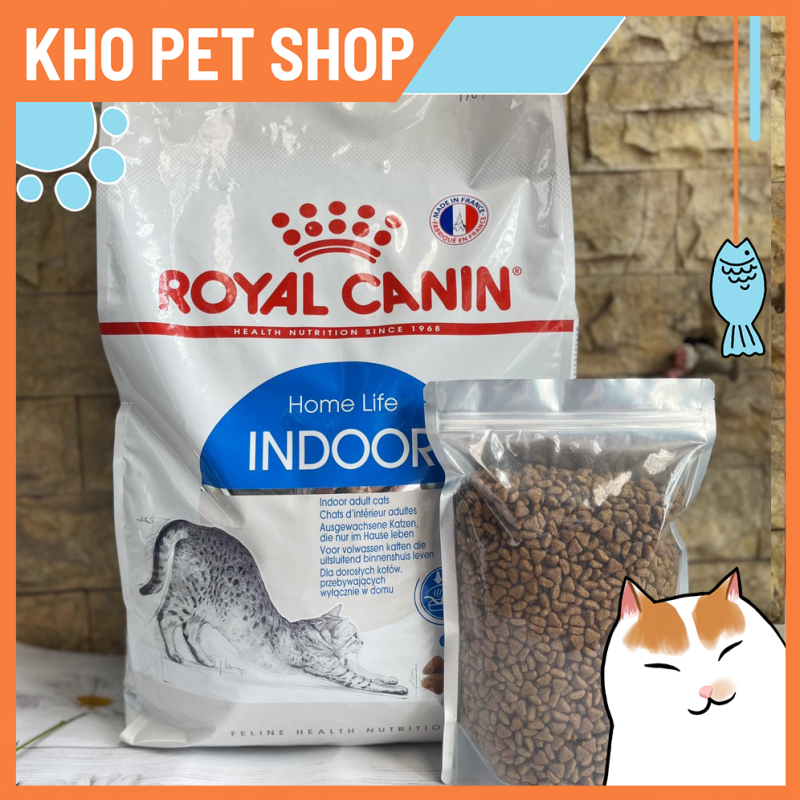 (Túi 1kg)Thức ăn mèo Royal Canin Indoor 27