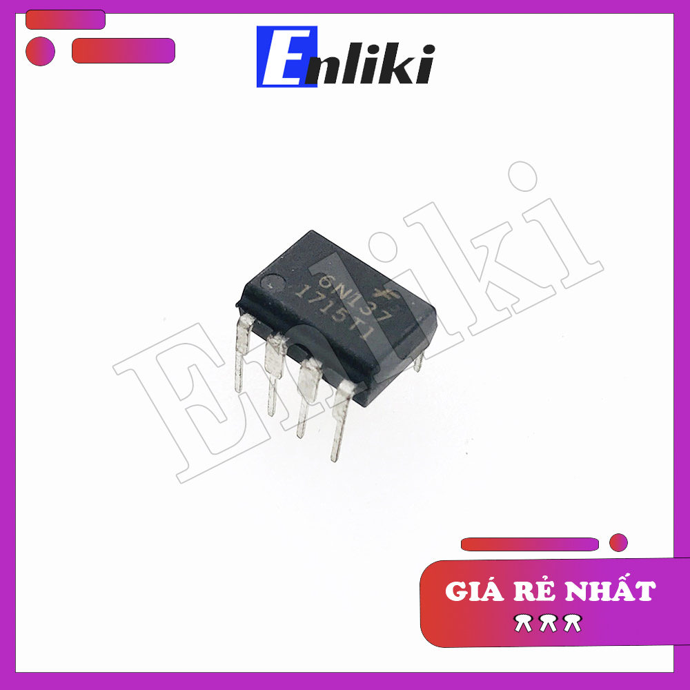 6N137 IC 8 chân DIP8 Opto 10Mbit/S