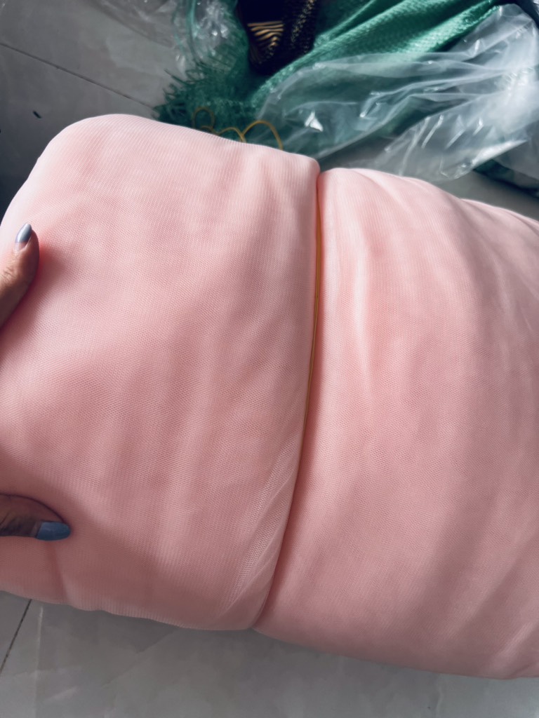 [Ảnh thật] Vải lưới tu tu mềm khổ 2.4m