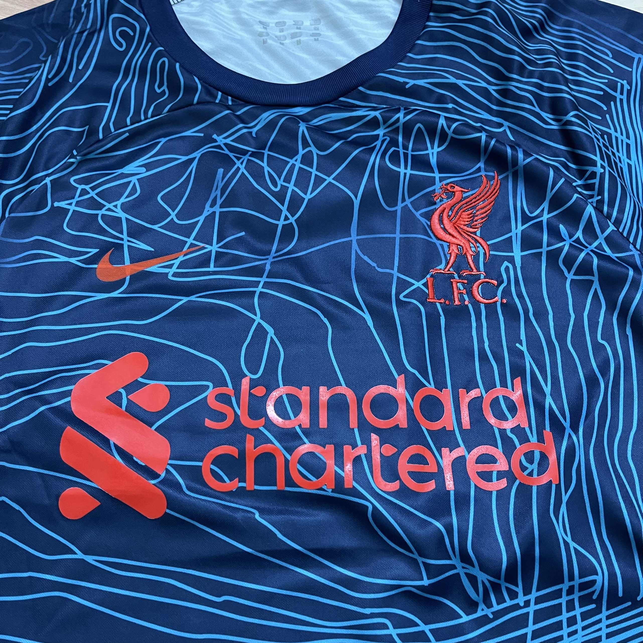 HOÀN TIỀN 15% - Bộ Quần Áo Bóng Đá CLB Liverpool Áo Đá Banh Liver2023 - Chuẩn Mẫu Thi Đấu - Vải Polyester Gai Thái