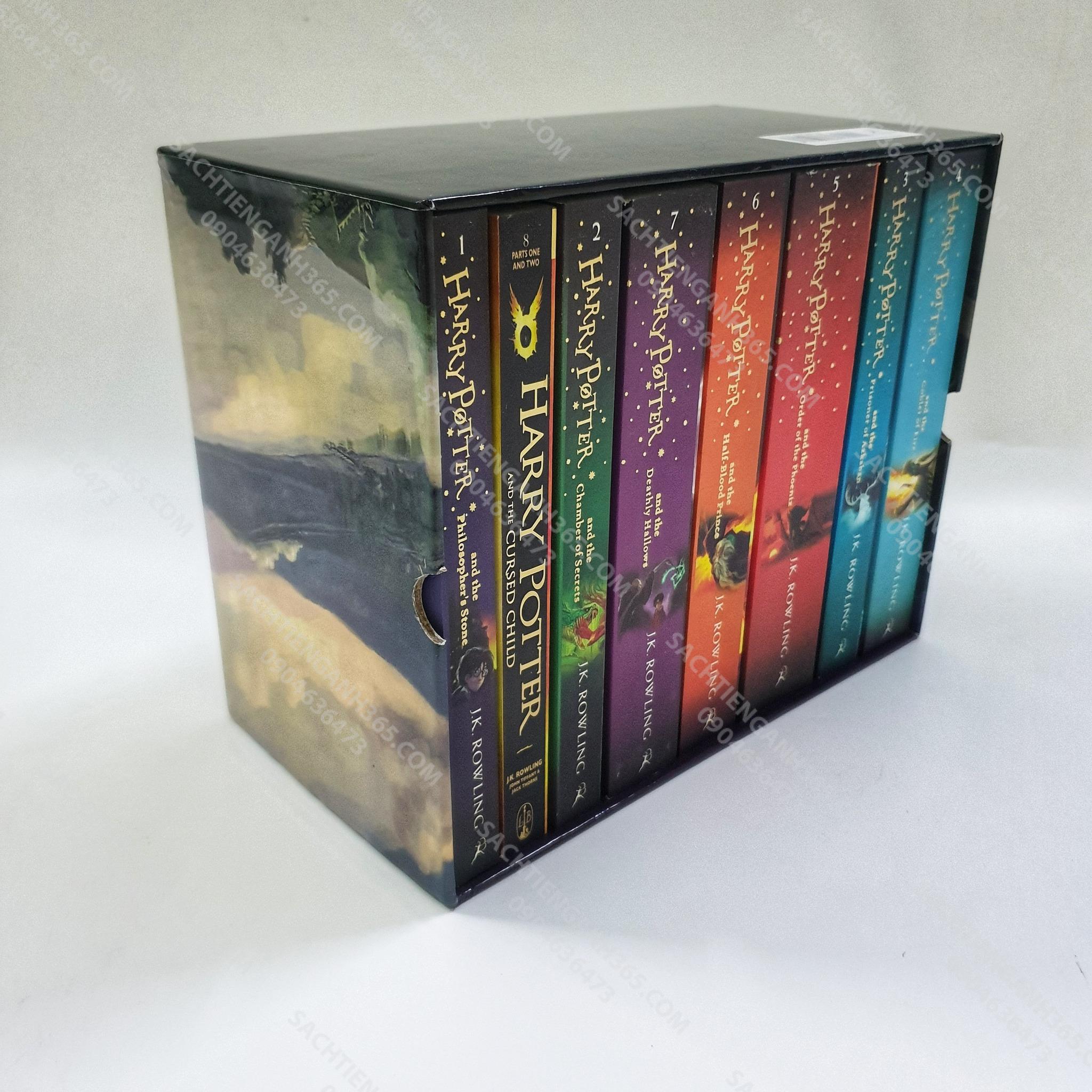 Harry Potter Boxset - 8 Cuốn | Nhập khẩu