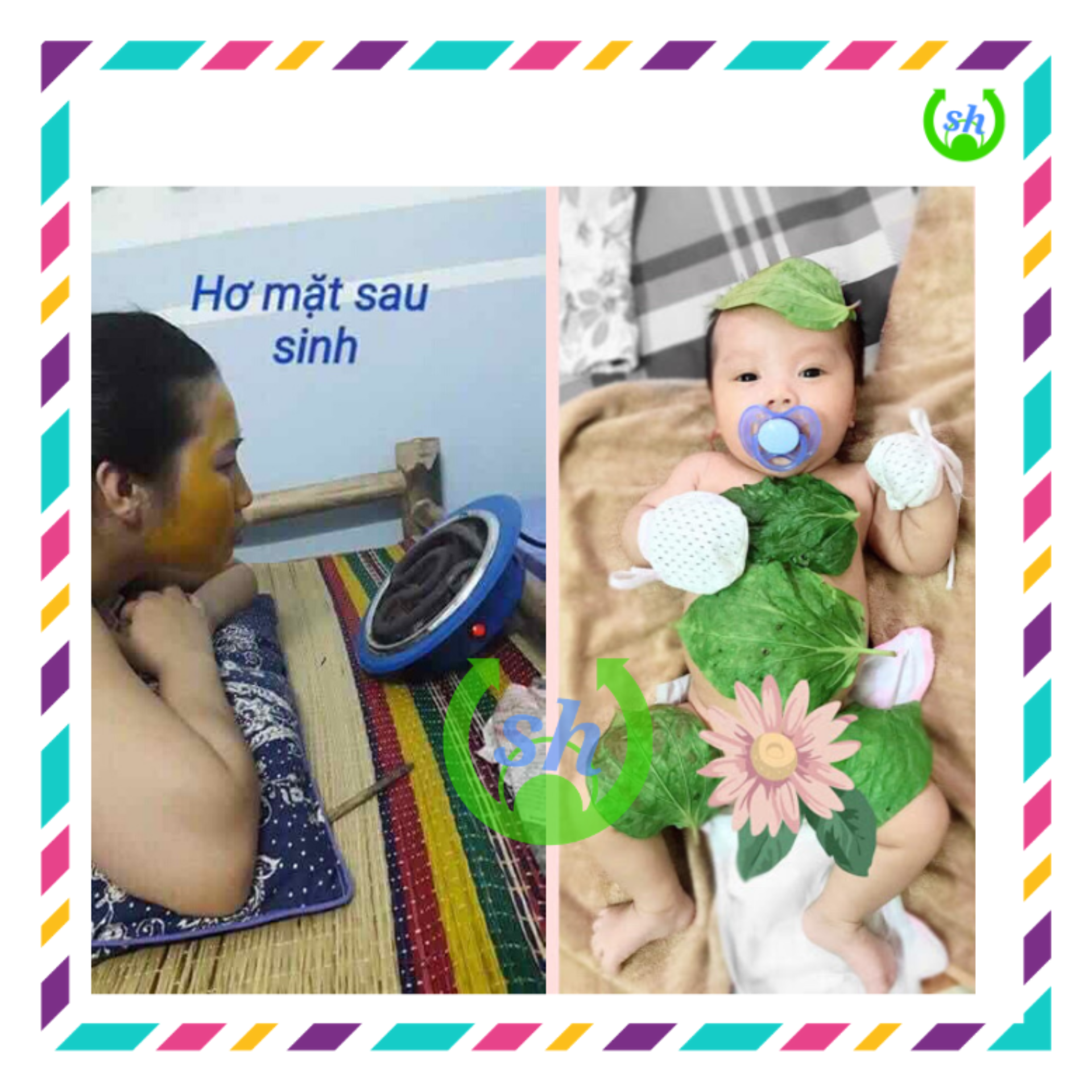 [HCM]Bếp hơ lá trầu cho bé - hơ mặt cho mẹ