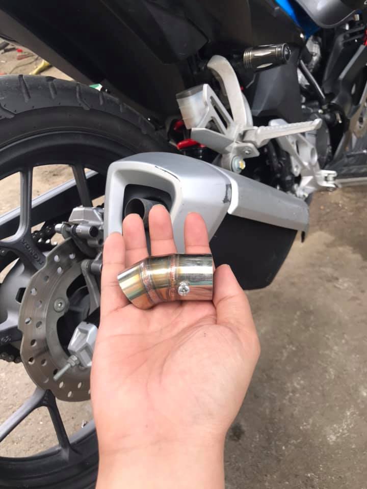 Tiêu Inox cho pô zin của Winner X