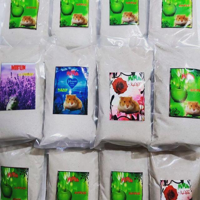 CÁT TẮM HAMSTER TỰ NHIÊN 1KG