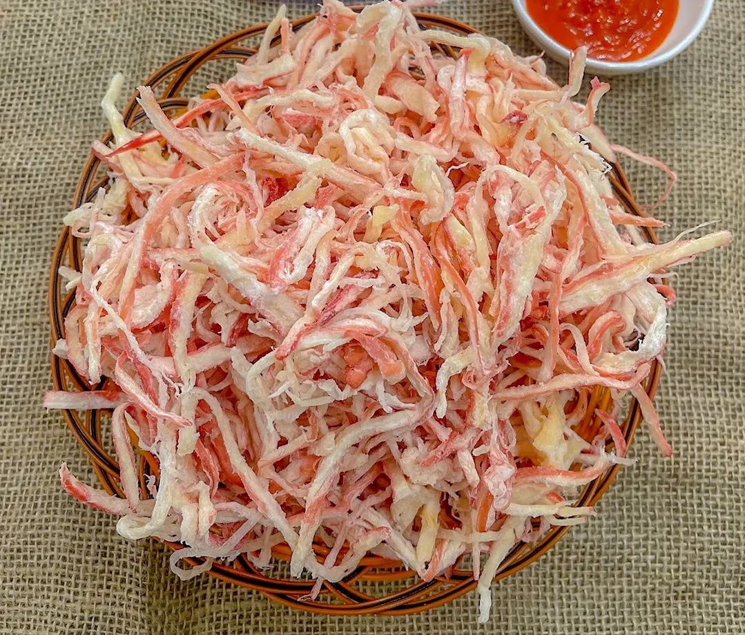 MỰC KHÔ HẤP NƯỚC CỐT DỪA 200GR - Long Thái