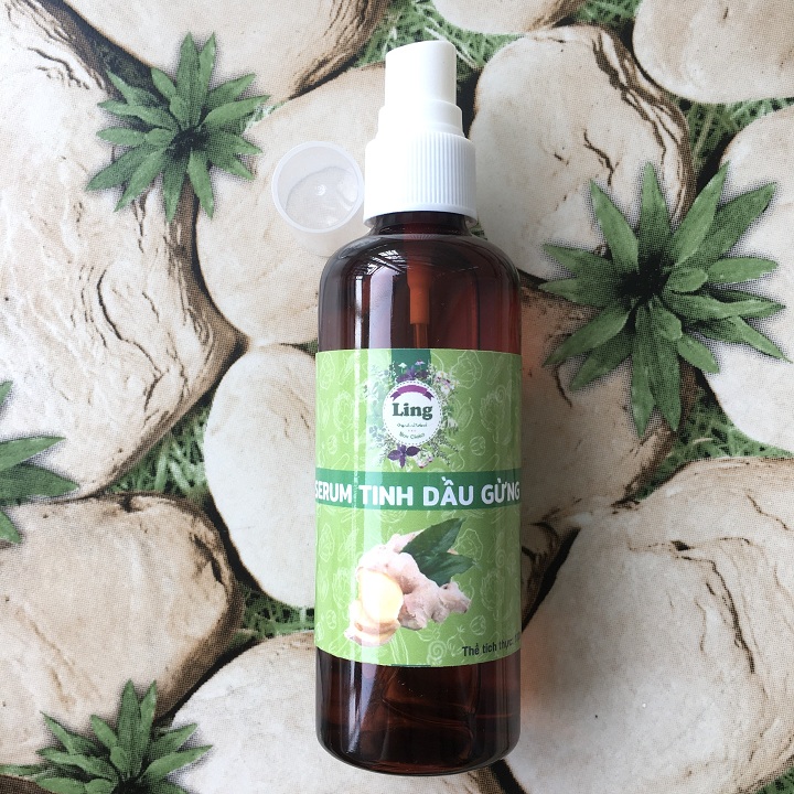 Tinh dầu gừng ngăn rụng tóc và kích thích mọc tóc Ling 100ml