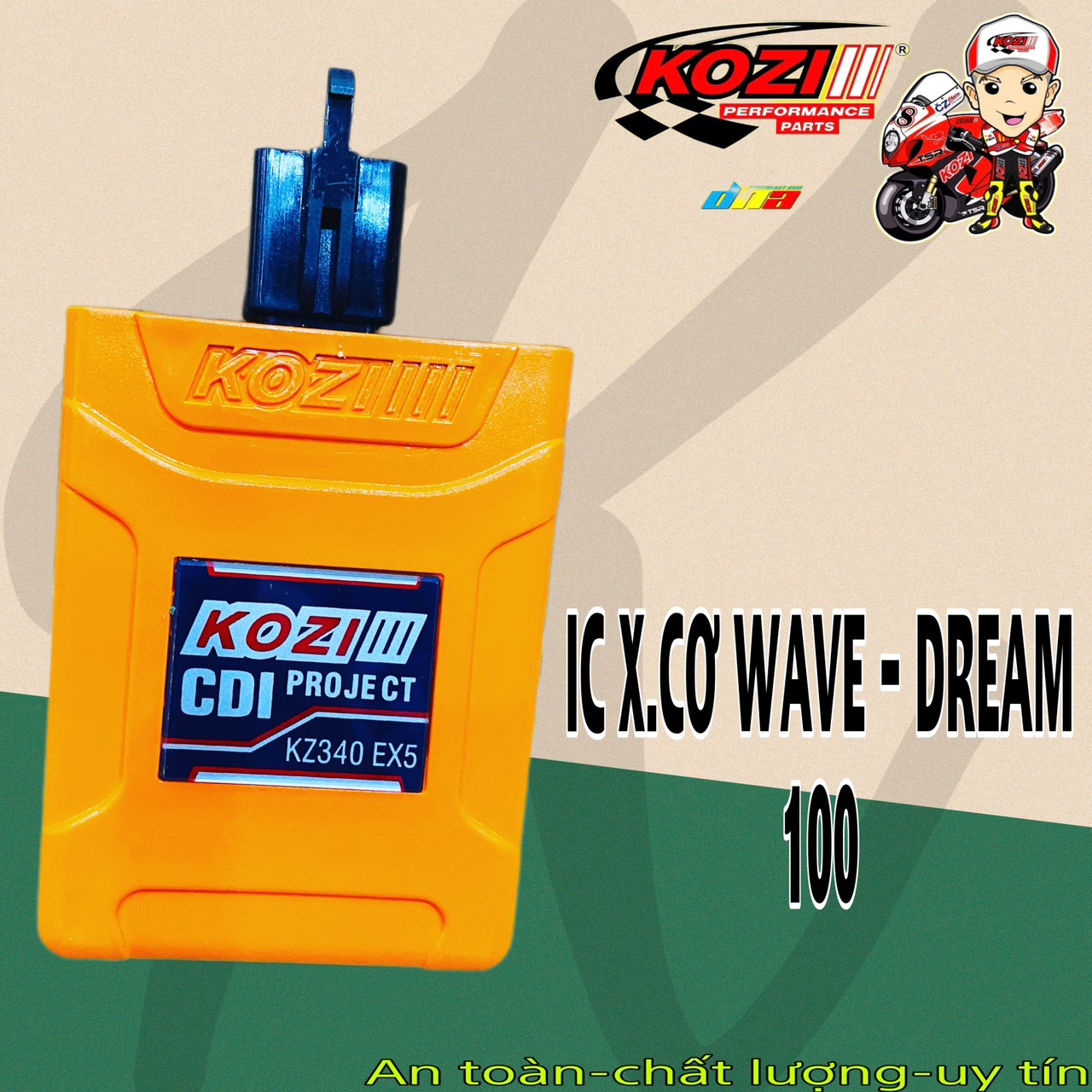 Kozi wave lightweight IC, dream open tassel
