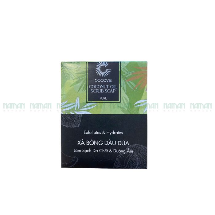 XÀ BÔNG DẦU DỪA COCOVIE 100G