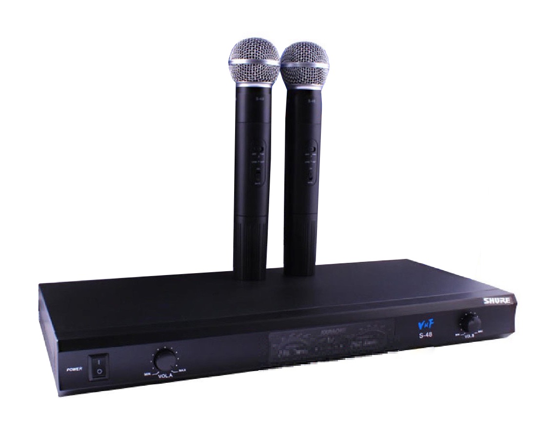 [HCM]Micro Karaoke Không Dây Shure VHF-S48