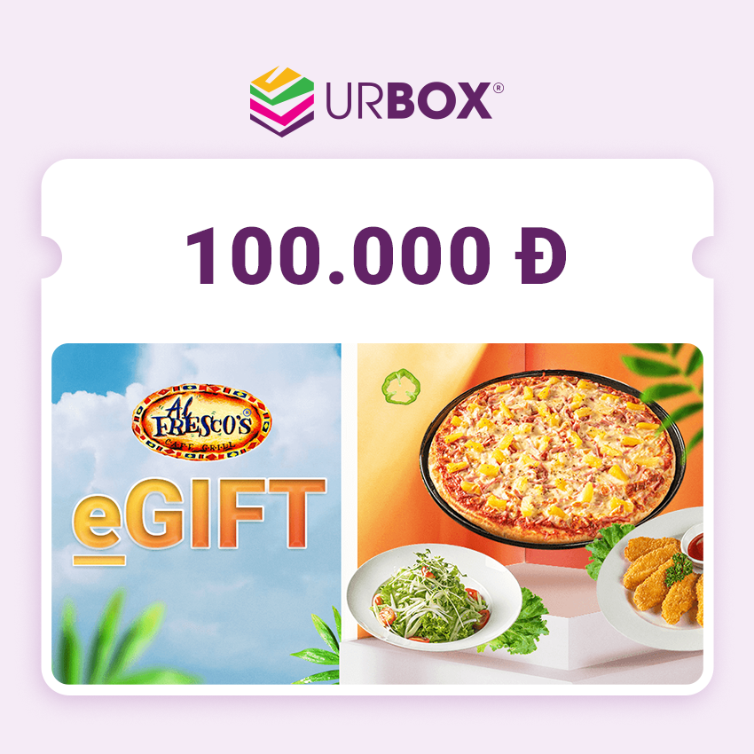 [Al Fresco's | UrBox] Evoucher mệnh giá 100,000đ