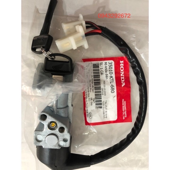 Ổ khóa honda wave cá 100,