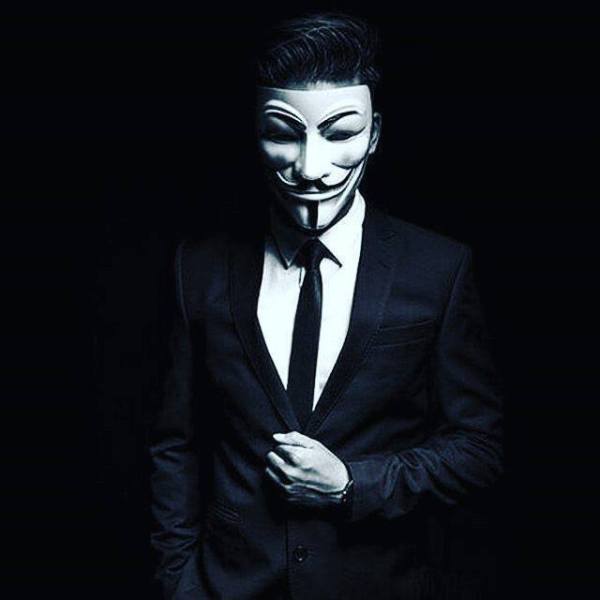 Mặt nạ Hacker Anonymous hóa trang halloween màu trắng, chất liệu an toàn, thích hợp hóa trang vào các dịp lễ