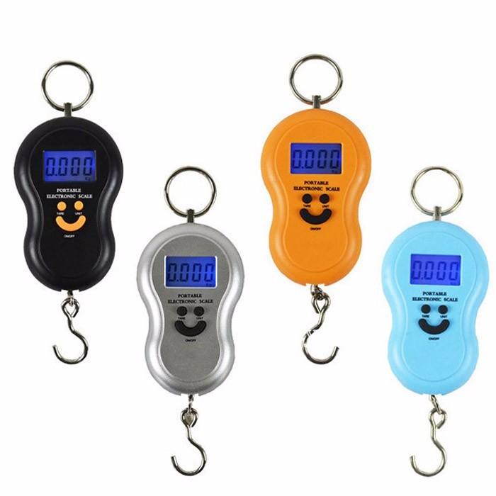 [HCM]Cân treo cầm tay điện tử mini 40kg  cân mini  cân điện tử  cân 40kg  cân nhà bếp  cân đi chợ  cân treo  cân giá rẻ  cân thức ăn  cân cầm tay