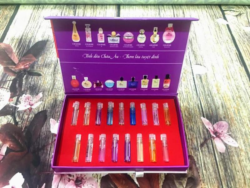 Set nước hoa test 17 mùi của đẳng cấp quà tặng cực chất