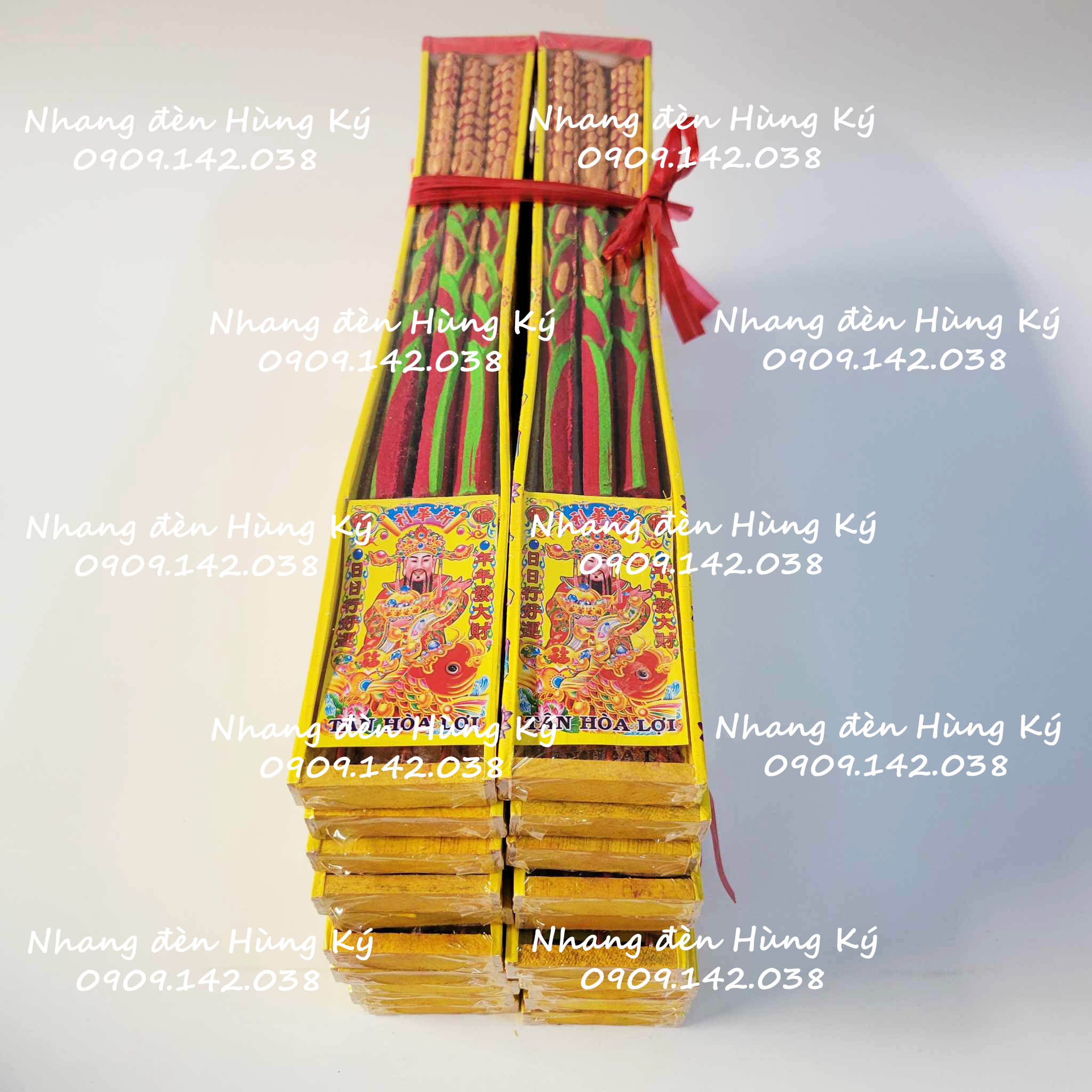 Nhang 3 cây bông huệ đứng tàn 5T