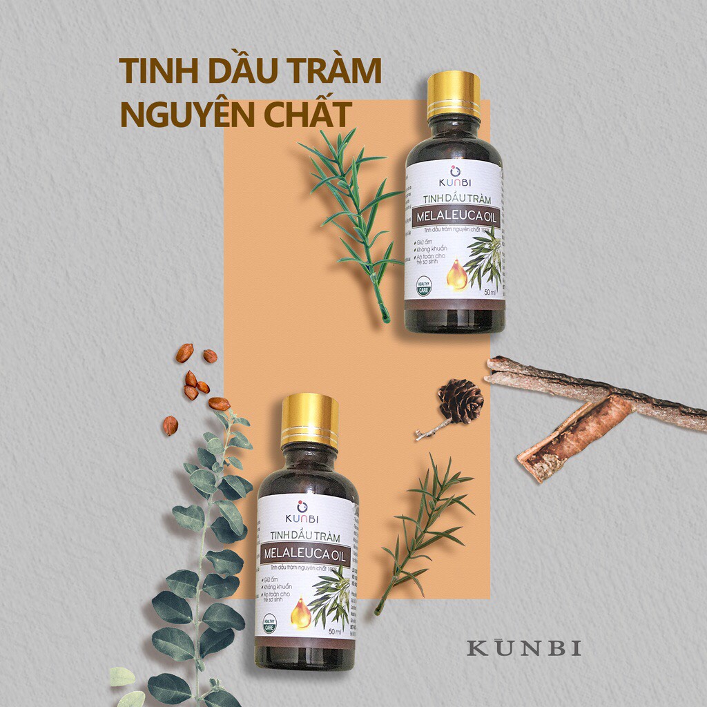 Tinh dầu tràm cho bé KUNBI 50ml nguyên chất