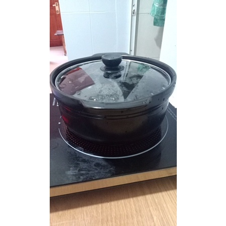[Free Ship] - Nồi đất kho cá kho thịt 1lít, 2lít, 3 lít