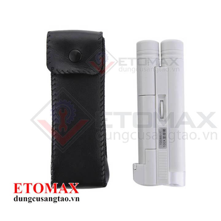 Kính lúp mini 100X V2 ( Có Thước )