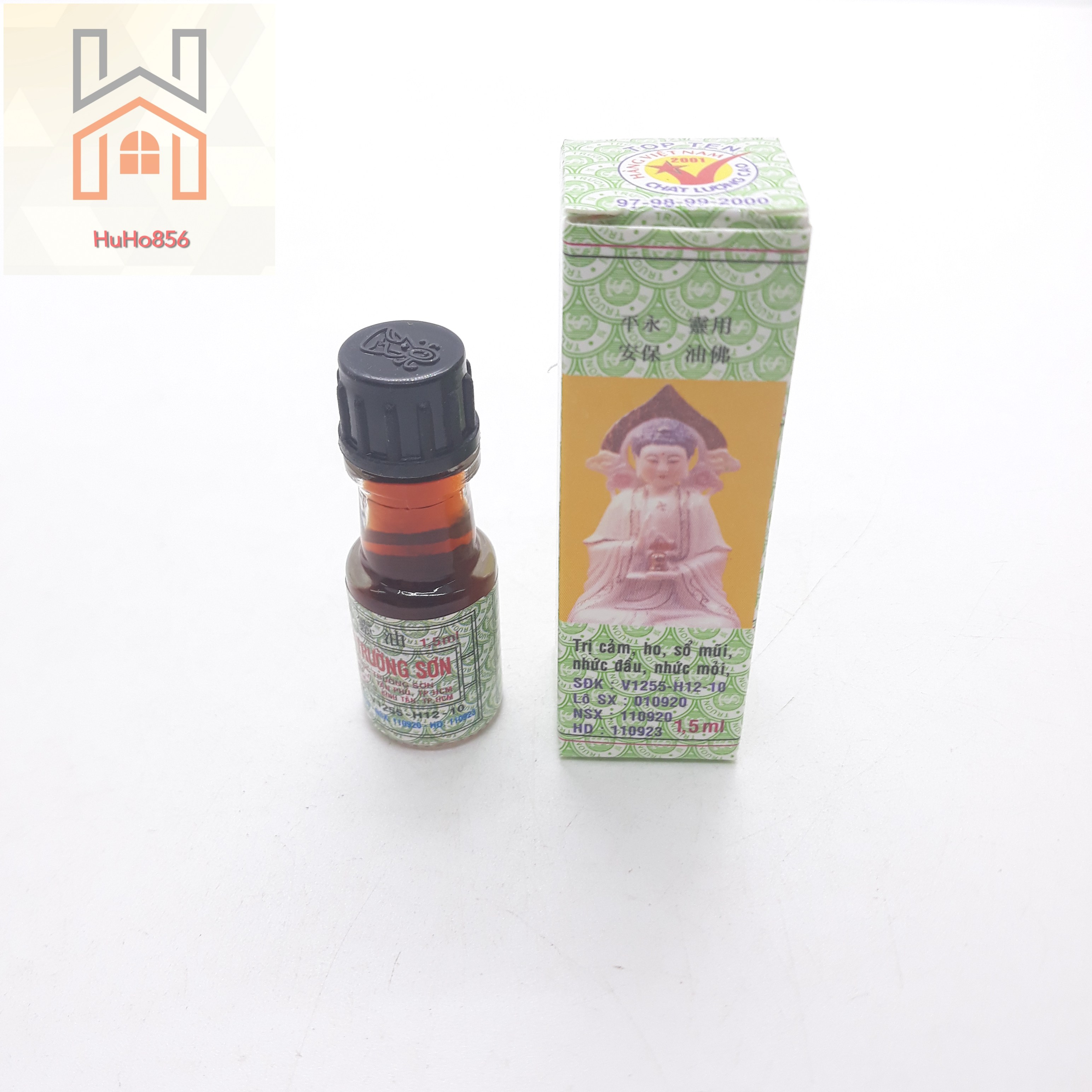 Combo 10 Dầu Phật Linh Trường Sơn 1,5ml