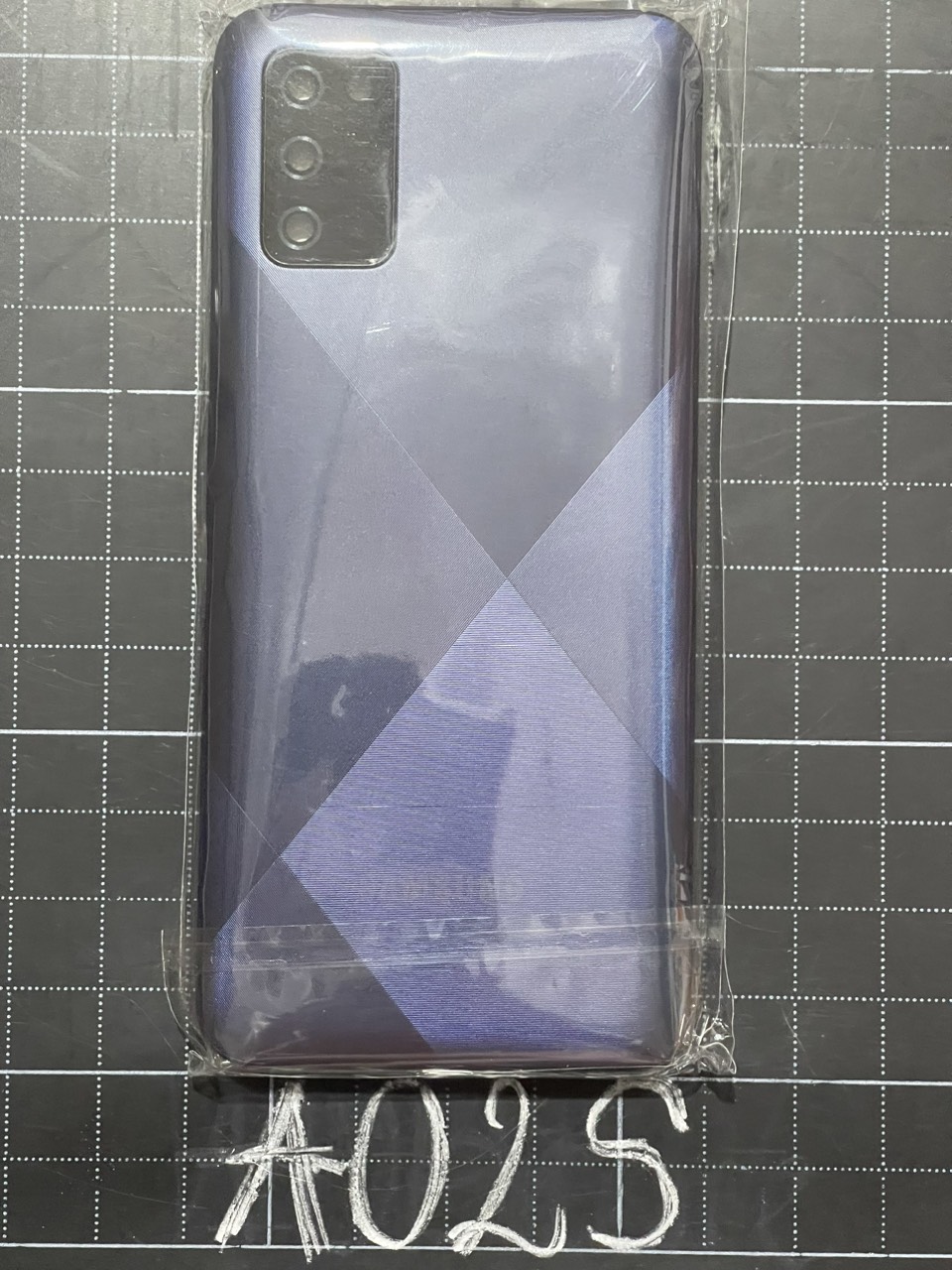 Vỏ bộ thay thế sam sung A02S kèm khay sim và kính camera