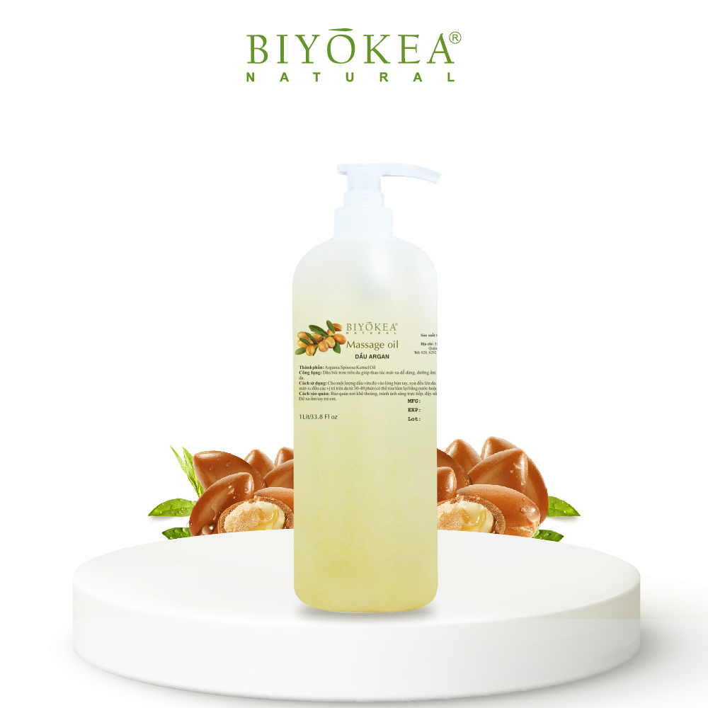 Dầu Argan Biyokea Nguyên Chất 200ml