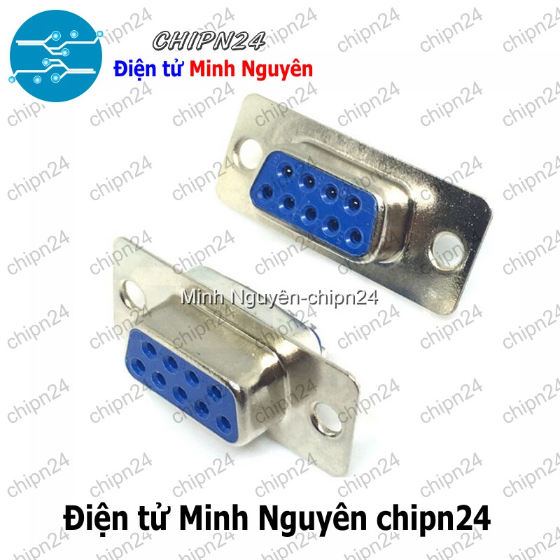 [2 cái] (F143.5) DB9 Cái Thẳng Hàn Dây - HH002261
