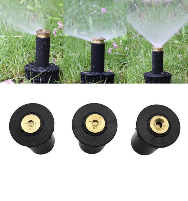 Đầu phun pop-up Đồng góc phun 180 độ