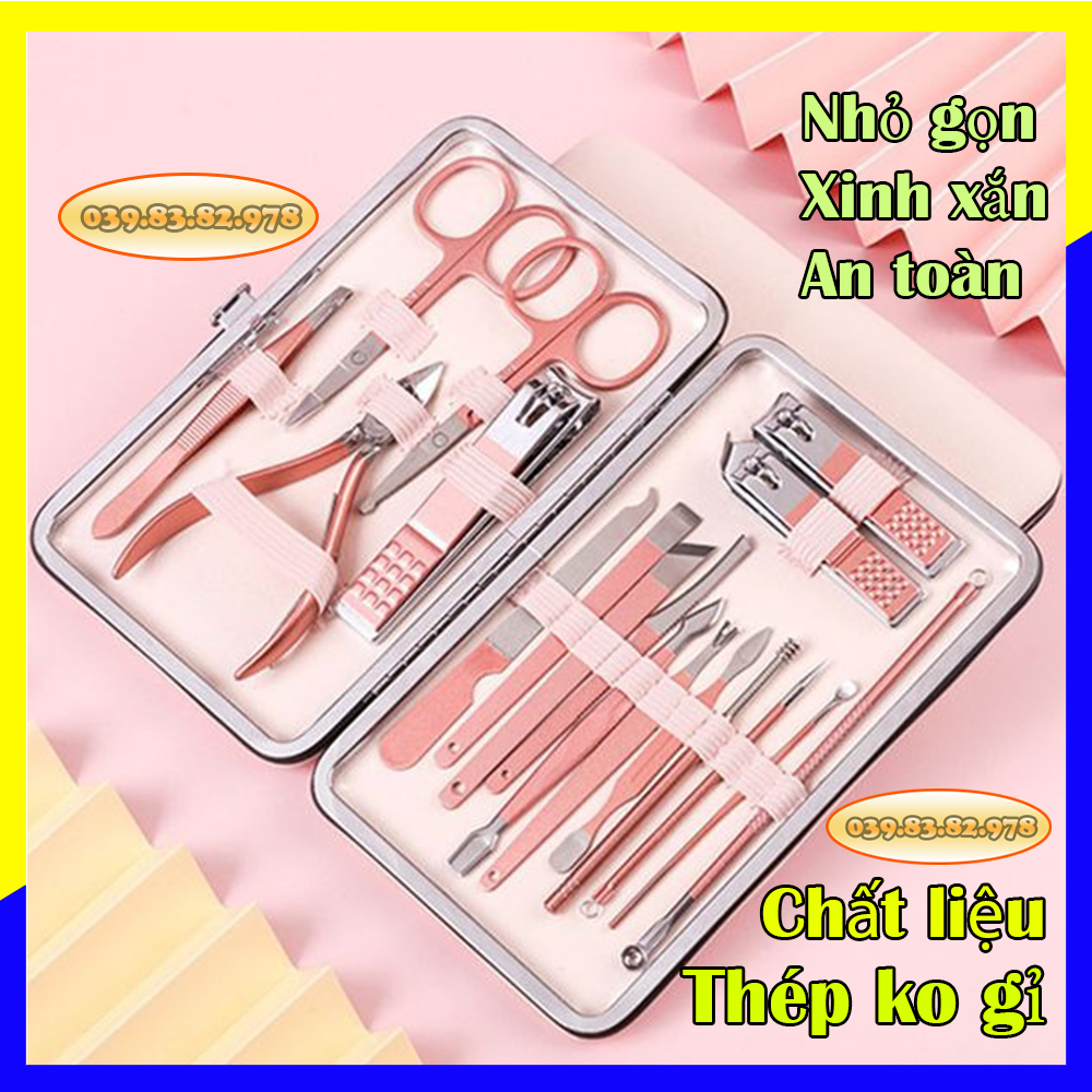 Bộ dụng cụ làm móng đầy đủ tại nhà chuyên nghiệp chất liệu thép cao cấp