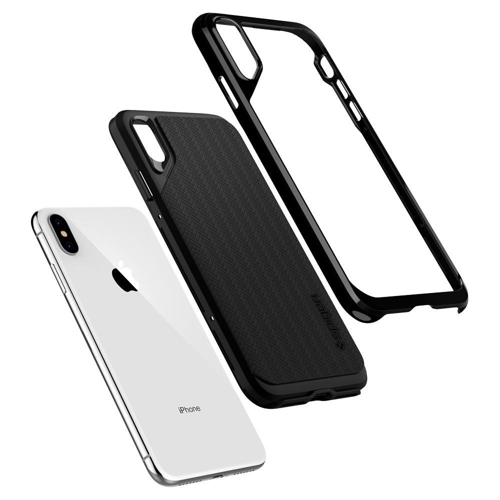Ốp lưng iPhone Xs max Spigen Neo Hybrid chống sốc
