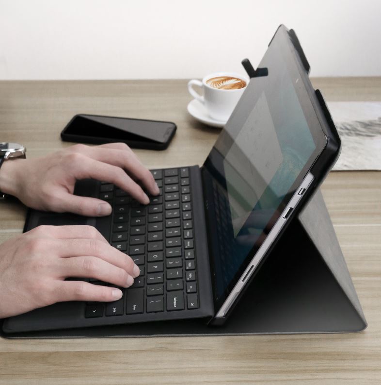 Bao Da Calstone Cho Surface Pro 4-5-6-7-7+/8/9/10 Surface GO 1-2-3( kèm túi phụ kiện )
