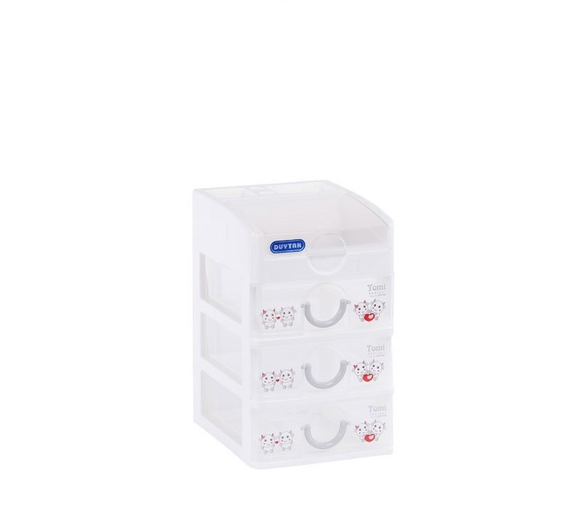 Tủ nhựa mini duy tân 5 tầng để bàn