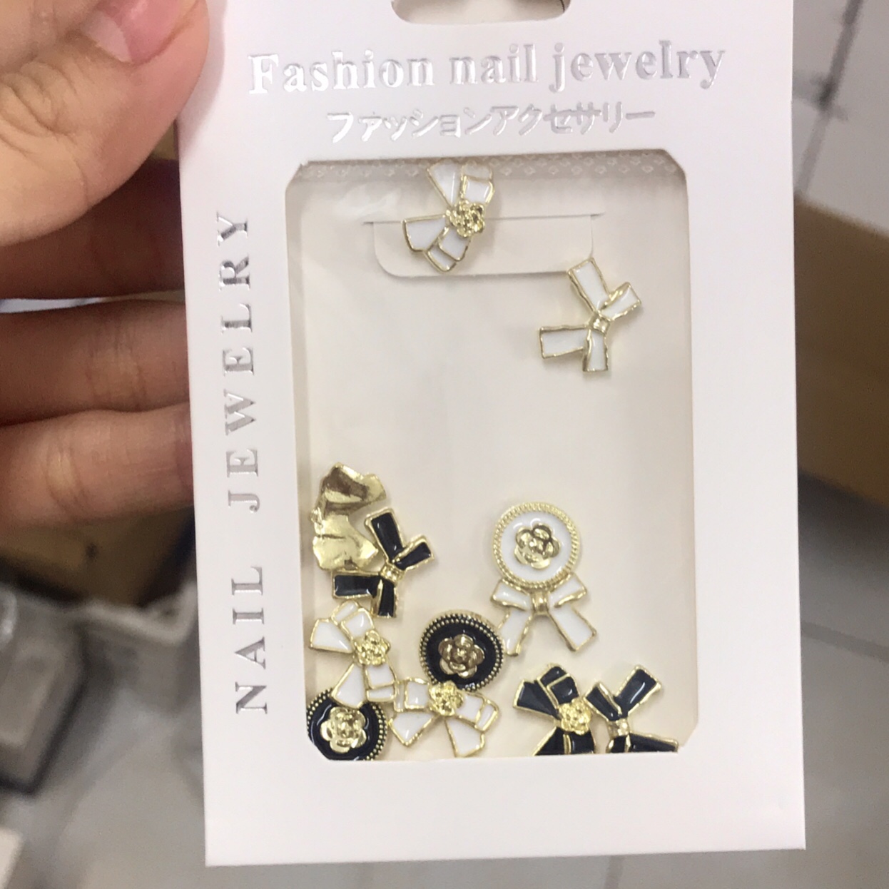 Phụ Kiện Nơ ,Hoa Tròn ,Charm Trang Trí Móng - Nail937