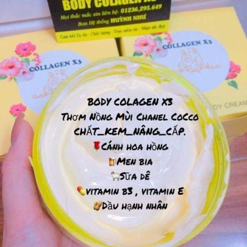 KEM BODY COLLAGEN X3+ giấy bảo hành da