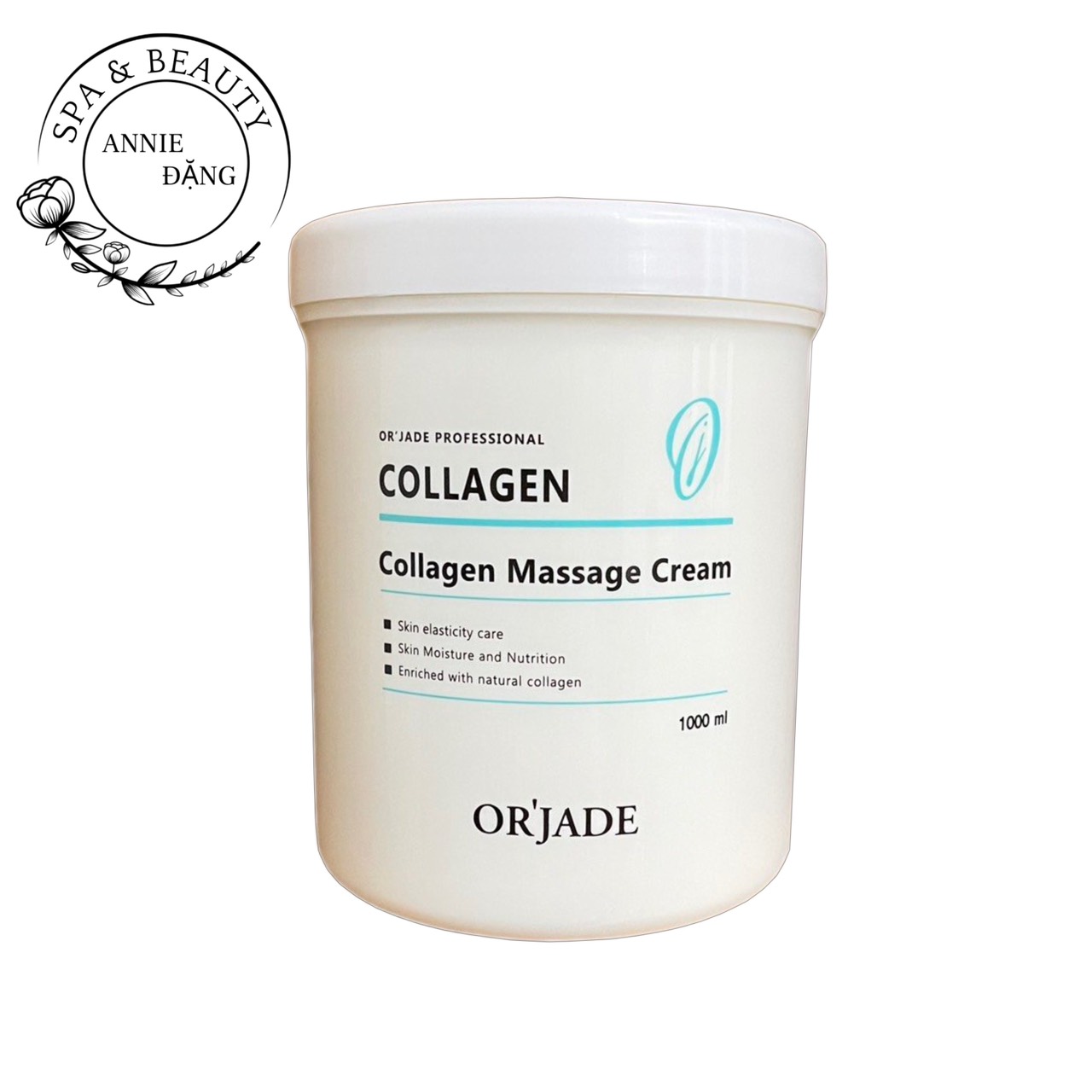 [HCM]Kem Massage Mặt OR'JADE Collagen Massage Cream 1000ml
