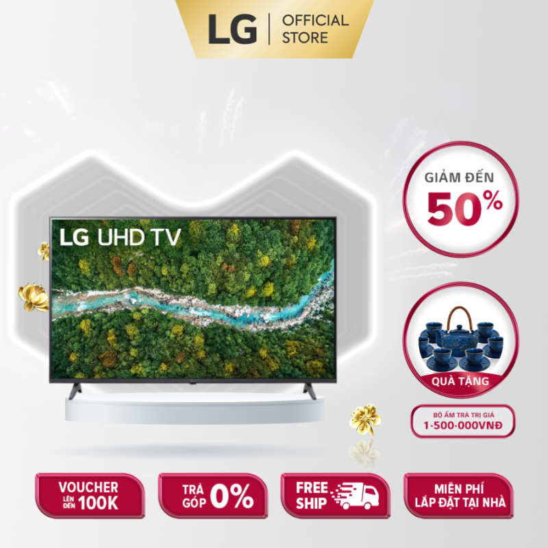 Bảng giá [VOUCHER upto 1 triệu][Trả góp]Smart Tivi LG 4K 50 inch 50UP7720PTC - Hãng phân phối chính thức
