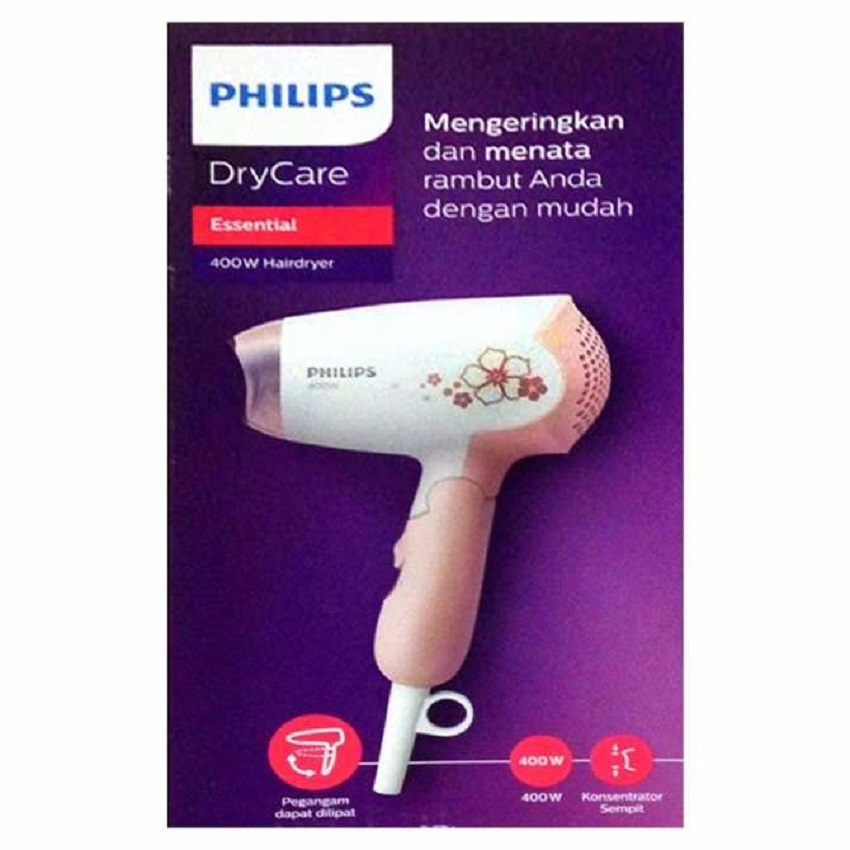 [HCM]Máy sấy tóc mini cao cấp Philips HP8108 (hồng)