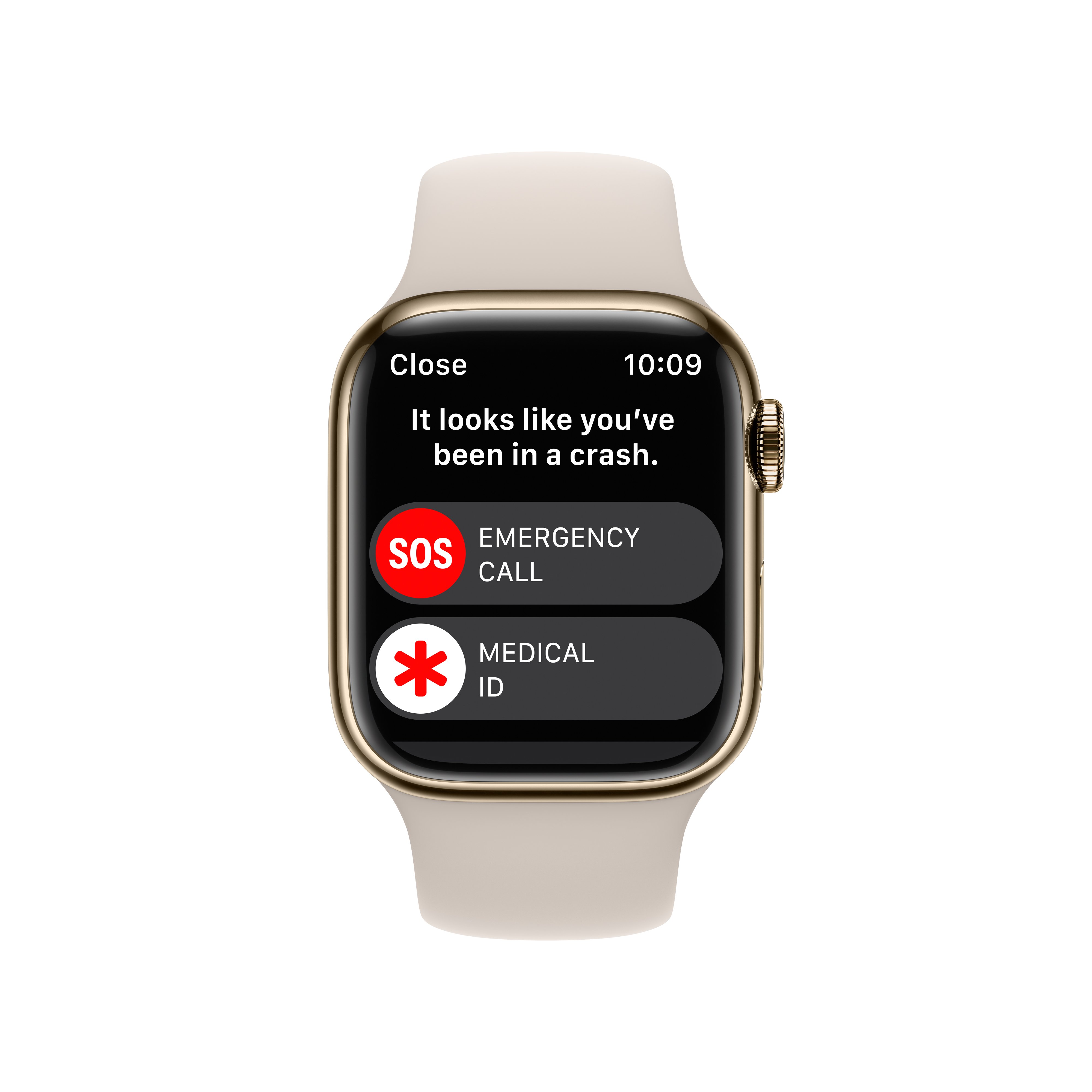 Apple Watch Series 8 GPS + Cellular Viền Thép Với Dây Cao Su - Hàng Chính Hãng