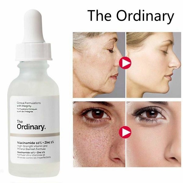 [HCM]Tinh chất ngừa mụn thâm The Ordinary Niacinamide 10% + Zinc 1%
